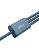 Baseus Superior 3in1 USB cable - Lightning / USB Type C / micro USB 3.5 A 1.5 m blue (CAMLTYS-03)