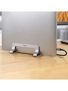 Ugreen Aluminum Vertical Stand Holder Stand for MacBook Laptop Tablet Silver (20471 LP258)