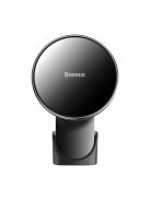 Baseus magnetic car phone holder wireless Qi charger 15 W (MagSafe compatible for iPhone) black (WXJN-01)