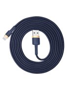 Baseus Cafule USB-A / Lightning 1.5A QC 3.0 cable 2 m - blue-gold