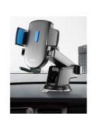 Joyroom car phone holder with telescopic extendable arm for dashboard and window black (JR-OK3)