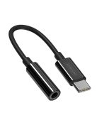 Joyroom SH-C1 headphone mini jack 3.5 mm (female) / USB-C (male) adapter - black