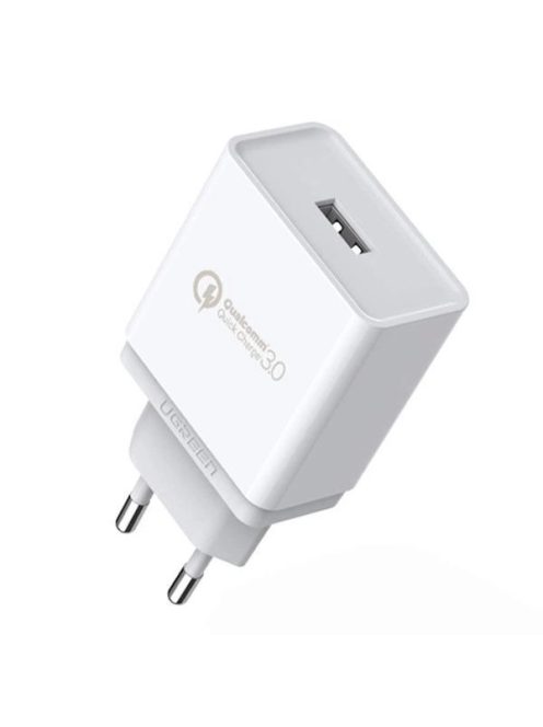 Ugreen CD122 Quick Charge 3.0 Quick Charge 3.0 18W 3A USB Wall Charger White (10133)