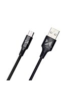 Wozinsky cable USB - microUSB 2,4A 1m black (WUC-M1B)