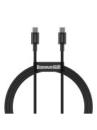 Baseus CATYS-B01 USB-C - USB-C PD QC FCP cable 100W 5A 480Mb/s 1m - black