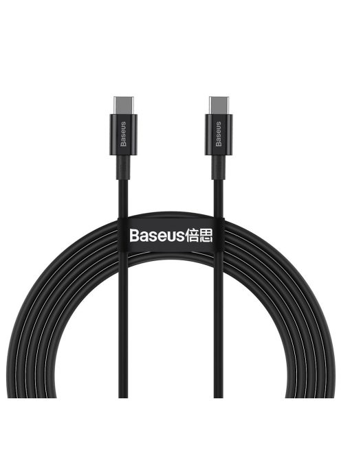 Baseus CATYS-C01 USB-C - USB-C PD QC FCP cable 100W 5A 480Mb/s 2m - black