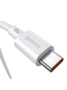 Baseus CATYS-C02 USB-C - USB-C PD QC FCP cable 100W 5A 2m - white