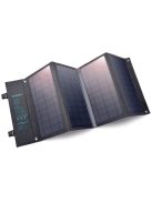 Choetech tourist USB solar charger, USB C 36W QC PD gray (SC006)