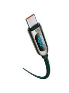 Baseus CATSK-C06 USB-C - USB-C PD QC cable 100W 5A 480Mb/s 2m - green