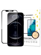 Wozinsky Tempered Glass Full Glue Super Tough Screen Protector Full Coveraged with Frame Case Friendly for iPhone 13 mini black