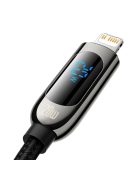 Baseus CATLSK-A01 Lightning - USB-C PD 20W 480Mb/s 2m cable - black