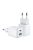 Joyroom wall charger (EU plug) USB / USB Type C 30W Power Delivery QuickCharge 3.0 AFC FCP white (L-QP303)