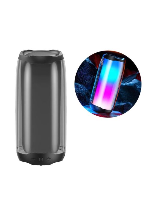 WK Design portable wireless Bluetooth 5.0 speaker RGB 2000mAh black (D31 black)