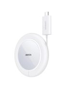 Ugreen CD245 40123 wireless Qi / MagSafe charger 15W with USB-C cable - white