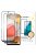 Wozinsky 2x Tempered Glass Full Glue Super Tough Screen Protector Full Coveraged with Frame Case Friendly for Samsung Galaxy A42 5G black