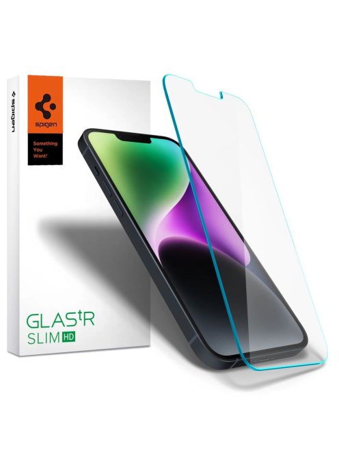 TEMPERED GLASS Spigen GLAS.TR SLIM IPHONE 13 PRO MAX / 14 PLUS