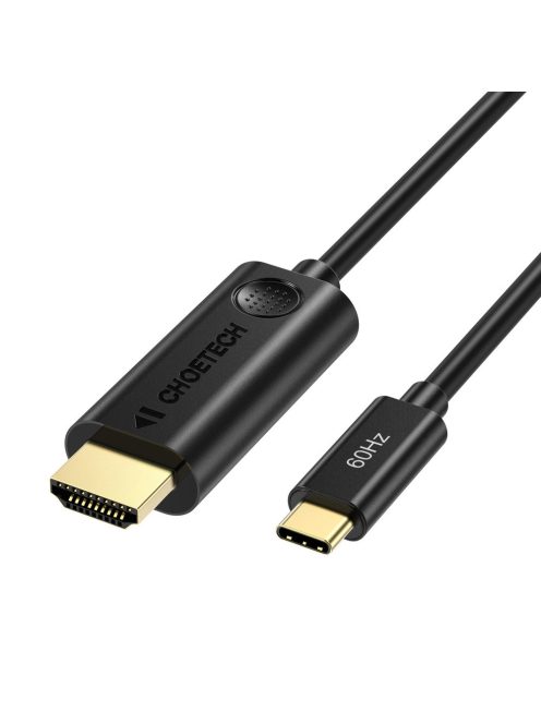 Choetech unidirectional adapter cable USB Type C adapter (male) to HDMI 2.0 (male) 4K 60Hz 1.8m black (CH0019)