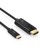 Choetech unidirectional adapter cable USB Type C adapter (male) to HDMI 2.0 (male) 4K 60Hz 1.8m black (CH0019)