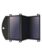 Choetech SC001 solar foldable charger 19W 2x USB-A - black