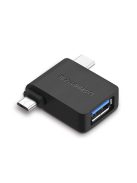 Ugreen adapter OTG USB USB 3.2 Gen 1 (5Gbps) - USB Type C / micro USB black (30453)