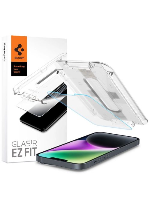 TEMPERED GLASS Spigen GLAS.TR "EZ FIT" IPHONE 13 / 13 PRO / 14