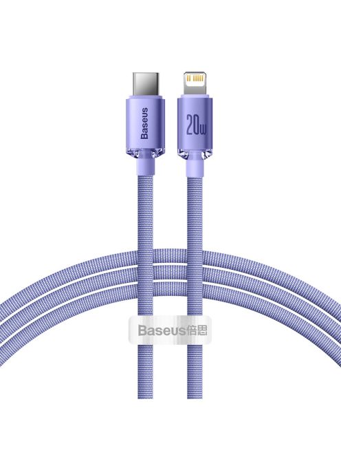 Baseus CAJY000205 Lightning - USB-C PD cable 20W 480Mb/s 1.2m - purple