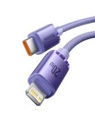 Baseus CAJY000205 Lightning - USB-C PD cable 20W 480Mb/s 1.2m - purple