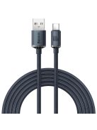 Baseus Crystal Shine Series cable USB cable for fast charging and data transfer USB Type A - USB Type C 100W 2m black (CAJY000501)