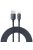 Baseus Crystal Shine Series cable USB cable for fast charging and data transfer USB Type A - USB Type C 100W 2m black (CAJY000501)