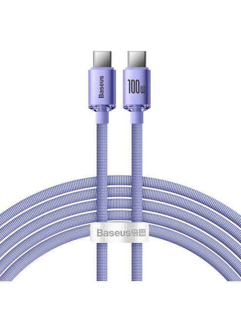 Baseus CAJY000705 USB-C - USB-C PD QC cable 100W 5A 480Mb/s 2m - purple