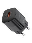 Choetech Fast USB Wall Charger USB Type C PD QC 33W black (PD5006)