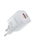 Choetech fast charger GaN USB / USB Type C PD QC 33W white (PD5006)