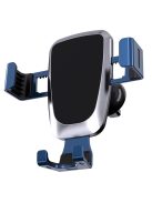 Gravity smartphone car holder, air vent blue (YC08)