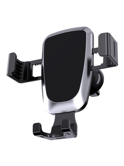 Gravity smartphone car holder, black air vent grille (YC08)