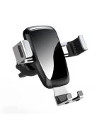 Gravity smartphone car holder, black air vent grille (YC08)