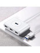 Ugreen multifunctional USB HUB Type c - 4 x USB 3.0 1m white (CR113)