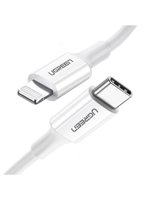 Ugreen US171 Lightning - USB-C PD cable 20W 3A 480Mb/s 1.5m - white