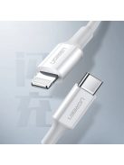 Ugreen US171 Lightning - USB-C PD cable 20W 3A 480Mb/s 1.5m - white