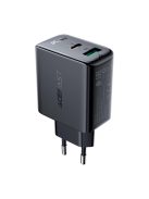 Acefast wall charger USB Type C / USB 32W, PPS, PD, QC 3.0, AFC, FCP black (A5 black)