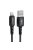 Acefast MFI USB - Lightning cable 1.8m, 2.4A black (C4-02 A Black)