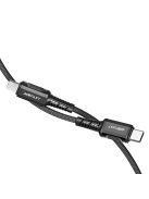 Acefast C1-01 Lightning - USB-C MFi PD cable 30W 3A 480Mb/s 1.2m - black