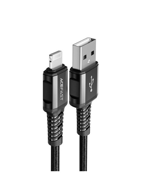 Acefast cable MFI USB - Lightning 1.2m, 2.4A black (C1-02 black)