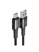 Acefast USB cable - USB Type C 1.2m, 3A black (C1-04 black)