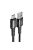 Acefast USB cable - USB Type C 1.2m, 3A black (C1-04 black)