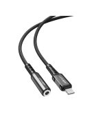 Acefast audio cable MFI Lightning - 3.5mm mini jack (female) 18cm, AUX black (C1-05 black)