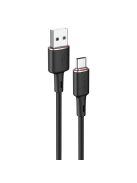 Acefast USB cable - USB Type C 1.2m, 3A black (C2-04 black)