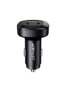 Acefast car charger 66W 2x USB Type C / USB, PPS, Power Delivery, Quick Charge 4.0, AFC, FCP, SCP black (B3 black)