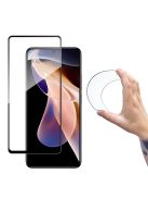 Wozinsky Full Cover Flexi Nano Glass Film Tempered Glass With Frame Xiaomi Redmi Note 11 Pro + / 11 Pro Transparent