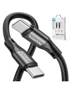 Joyroom S-2030N1-60 USB-C / USB-C PD Cable 60W 3A 2m - Black