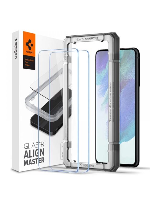 TEMPERED GLASS Spigen ALM GLAS.TR 2-PACK GALAXY S21 FE